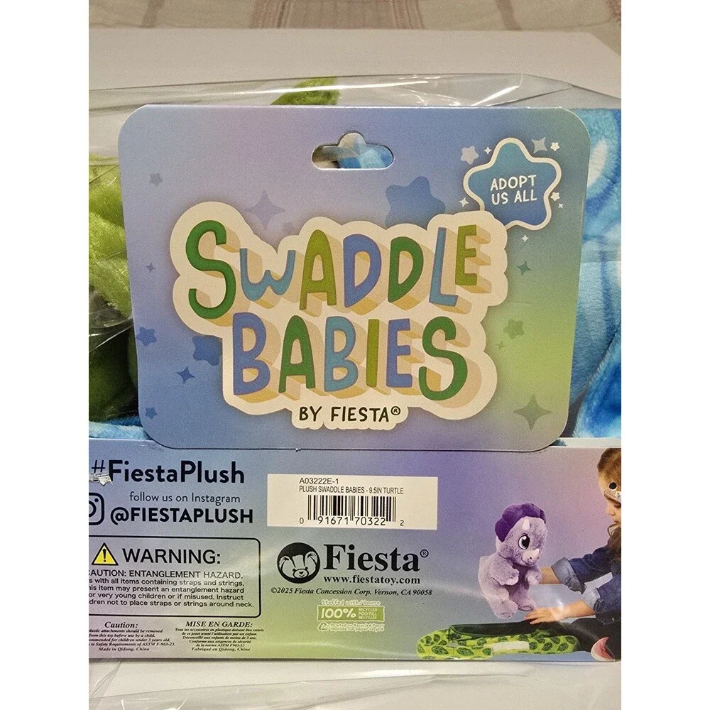 Fiesta Swaddle Babies Turtle 9.5